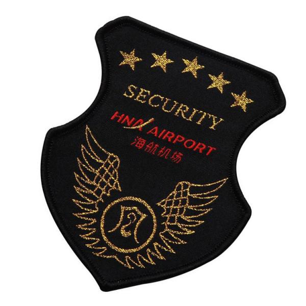 Eco friendly 2D Twill Logo Embroidery Patch For Clothing Uniform