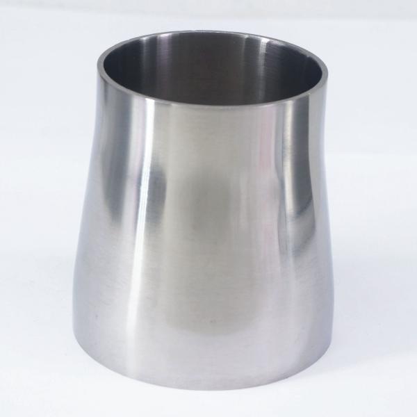 SUS316L SS Pipe Fittings , Concentric Seamless Sanitary Stainless Steel Tubing