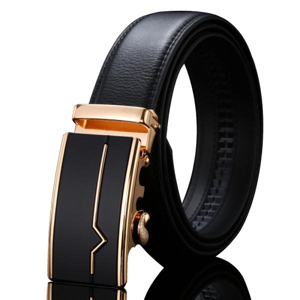 110-125cm Length Custom Logo Leather Belt for Men Leather characteristics spilt cowhide