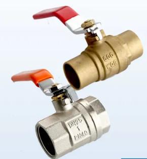 1/2 - 2 Inch Female Brass Ball Valve Iron Handle Sanitary Ball Valve
