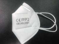 Máscara protetora FFP2 anti-bacteriana, máscara de poeira de Earloop FFP2 que irrita-se não à pele