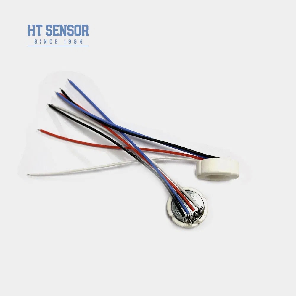 HT-TC 5-10VDC Ceramic Pressure Sensor with 19mm Specification and IP65 Rating for Liquid and Gas Measurement