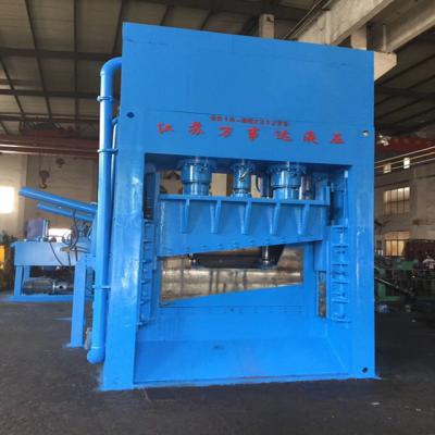 22kW Motor Power Scrap Shear 5.5-15 Ton/hr Production Rate High Cutting Force