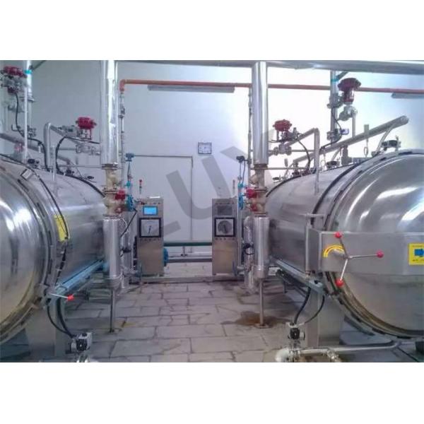 Коммерчески стерилизация машины стерилизатора консервов в пищевой промышленности