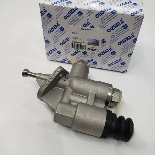 Assy 4988747 da bomba de alimentação da mão do óleo, bomba de elevador do combustível de Cummins