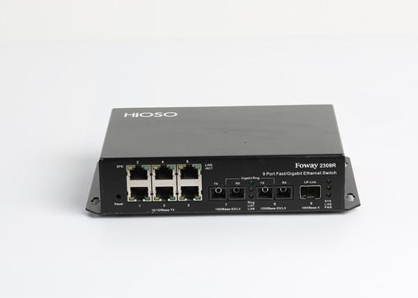 6FE 2 1000M FX 1 1000M SFP Ports Ethernet Access Switch 9 Ports