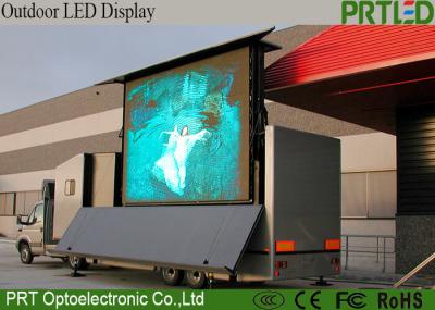 Dustproof Mobile LED Truck Advertising Outdoor P4.81 Slim Aluminum Panel