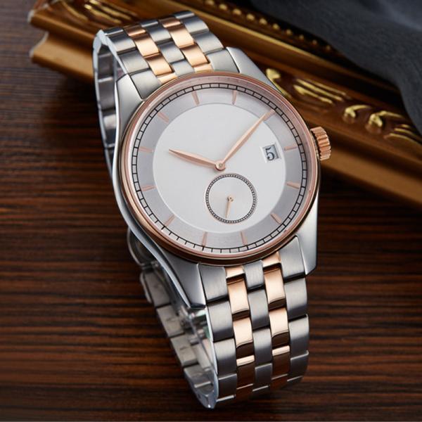Professionals Mutual Stainless Steel Quartz Wrist Watch For Business