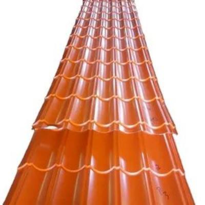 Folha de telhado de aço carbono galvanizado ondulado com dureza macia