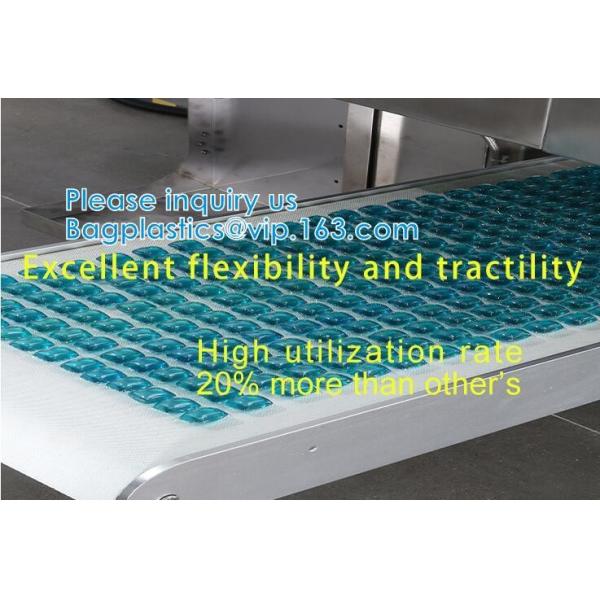 PVA Laundry Film Bags Clothes Washing Powder Capsules Marble Peel Off Film Water Soluble Seed Tape