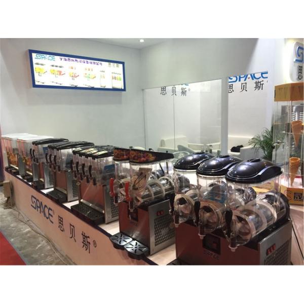 Frozen Drink Slush Machine / Slush Granita Machine With Aspera Compressor