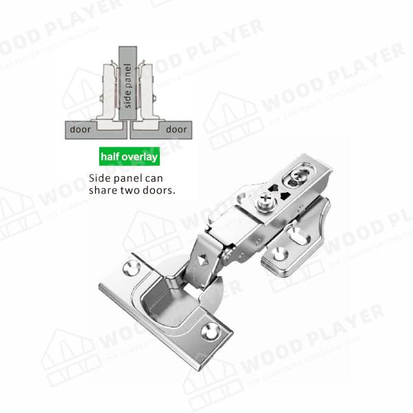 o armário coberto completo da porta de 15mm a de 25mm articula  em dois sentidos