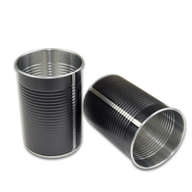 Wholesale Screw Top 250g 500g Round Shape Metal Can Coffee Beans Tin Box Packaging Tin Containers