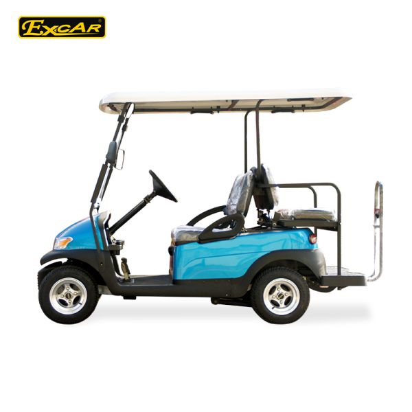 Electric Golf Car 48V 4 Seaters with Adjustable Inductive Accelerator and Aluminum Chassis for Performance and Durability