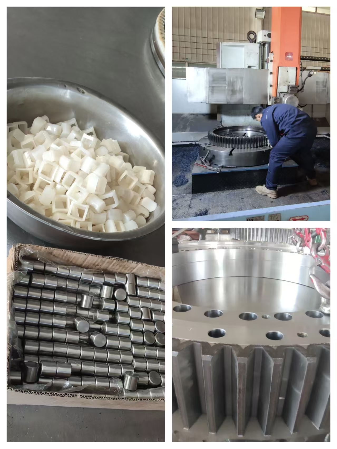 XCMG XE490D Excavator Slewing Bearing Swing Circle 50Mn Alloy Steel Material