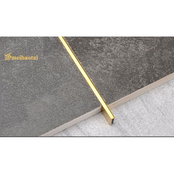 отделка нержавеющей стали 12mm кафельная, край границы нержавеющей стали 40 Elongness кафельный