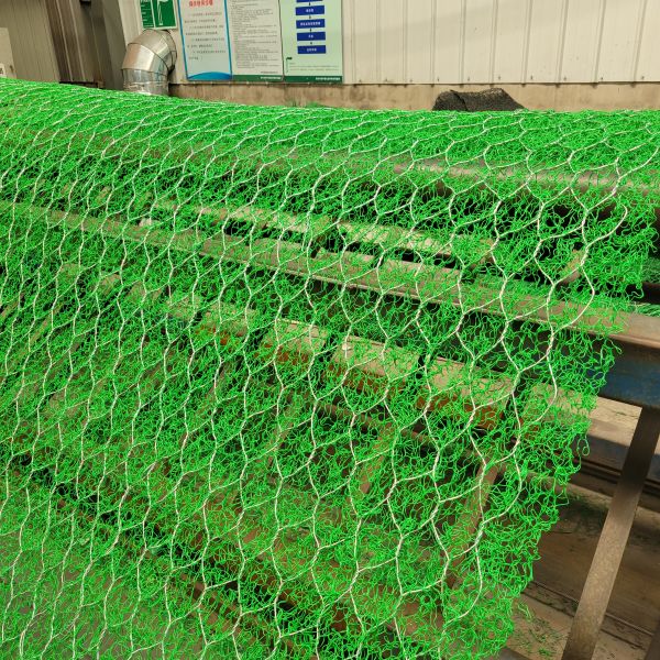 Hot Dipped Galvanized Zn95% Al5% Galfan Coated Heavy-Duty Gabion Mesh Cage for Erosion Control