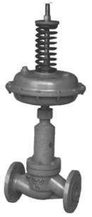 Urban Gas Petroleum Chemical Industry Control Valves Self Operated Pressure Regulating Valve