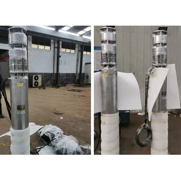 VFD 1000GPM SS316L Подводный насос морской воды 440v 60hz для марикультуры