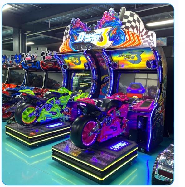 Indoor 350kg Motor Racing Simulator Motor Game Simulator With 42 Inch Screen