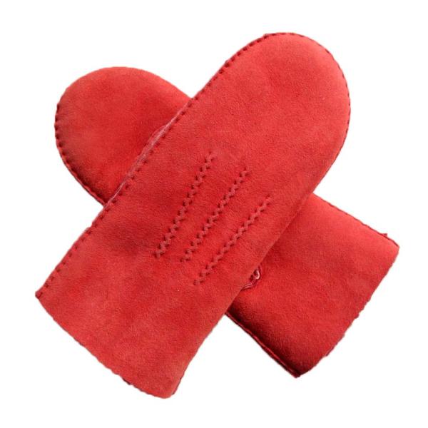 Winter soft lined dressing leather gloves