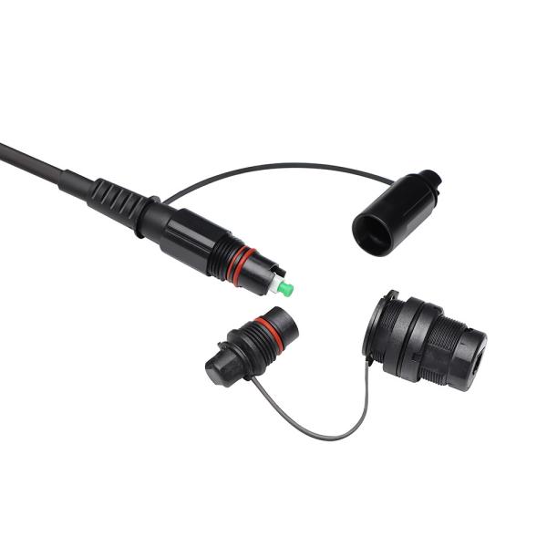 Outdoor Waterproof Pre-Connectorized OptiTap to SC/APC Drop Cable Corning OptiTap Drop Cable