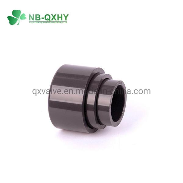 High Thickness DIN Pn16 PVC Pipe Fitting Socket UPVC Elbow Coupling Flange 20mm to 400mm
