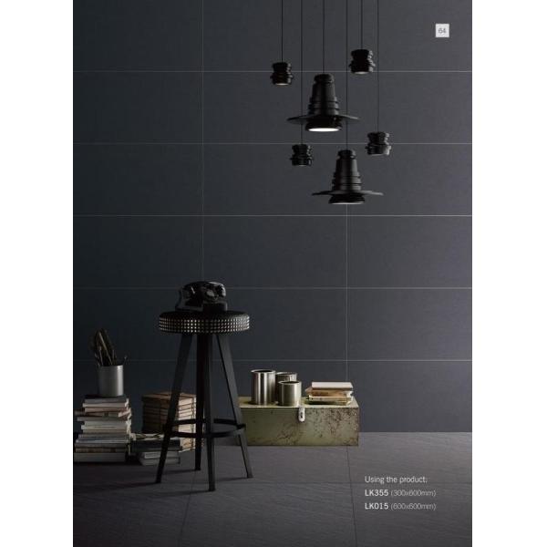 300x600mm Gray Full Body Porcelain Tiles for Indoor Flooring