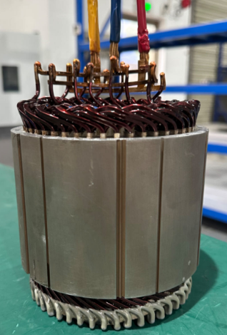 Slender High-Stack Stator OD128mm/4L/125mm, High Torque Density, IATF16949:2016 Certified