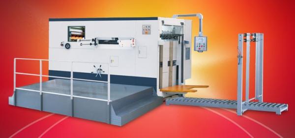 Semi-auto Die-cutting and Creasing Machine, Flatbed Die-cutting + Creasing, stripping unit as option
