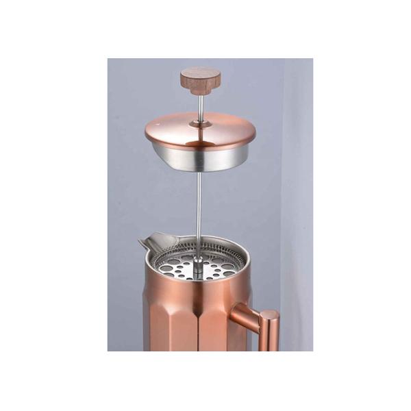 Matt Polish Portable French Press Coffee Pot / 17 Oz French Press Coffee Maker