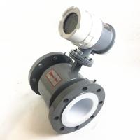 Medidor de fluxo de Digitas da água da exposição do LCD para o líquido condutor