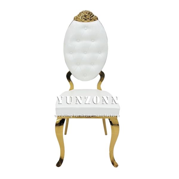 American Popular Wholesale Modern Metal Hotel Banquet Party Stainless Steel Chair for Wedding Event