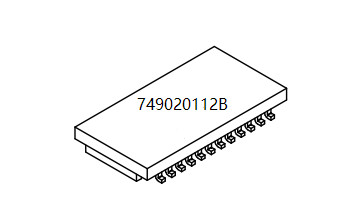 749020112B Gigabit SMT Ethernet Transformer IEEE 802.3ab Compliant