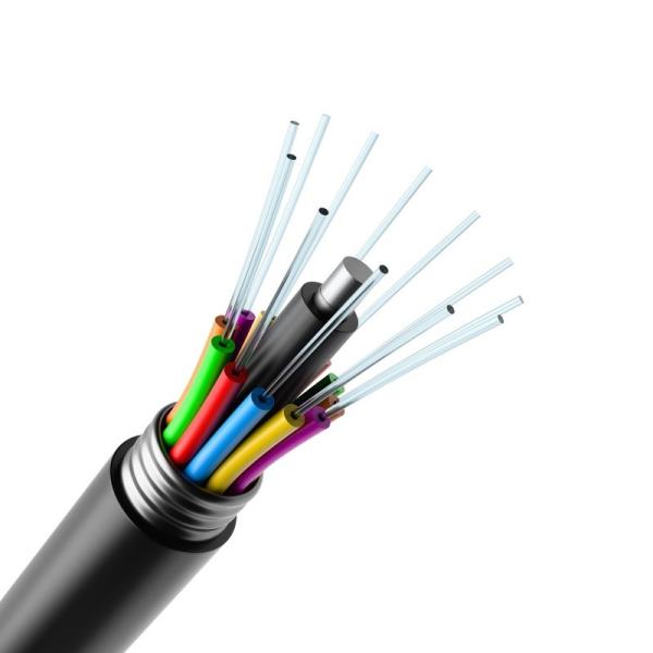 GYTS Armored Fiber Optic Cable 288 Core Outdoor Direct Burial Steel Tape Optical Cable