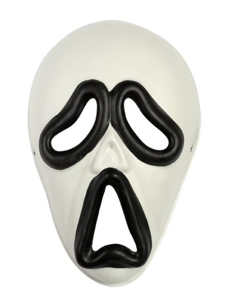 Hip Hop PVC Blank Rubber Bath Toys Plastic Party Face Mask For Halloween