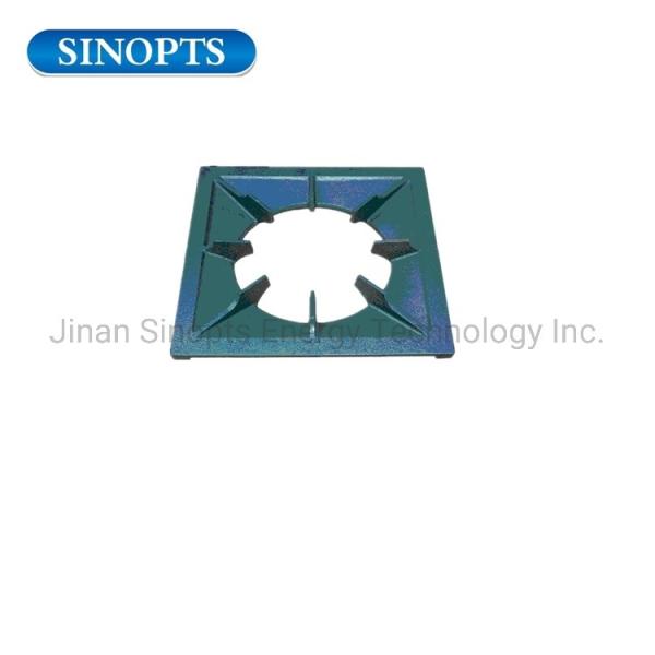                  Stoves Top Matte Enamel Cast Iron Pan Support Stove Bracket             