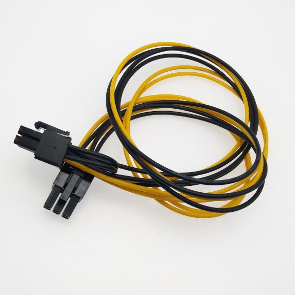 6 cabo distribuidor de corrente de Pin Male To 6+2 Pin Male Spliter PCIE GPU Minig