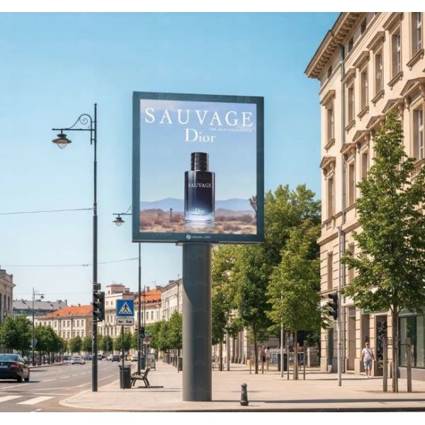 Outdoor P10 Long Life Wearable Iron Cabinet Led Display Screen For Advertising