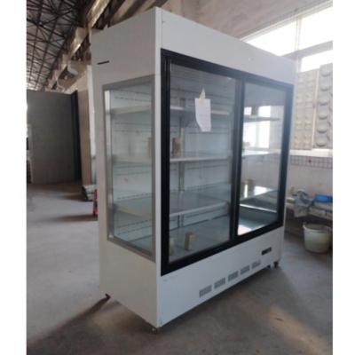 Showcase Vegetable Display Freezer energy saving Fruit Commercial Display Chiller