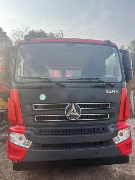 SANY 30m Vertical Cement Pumper Used Boom Concrete Pump Truck