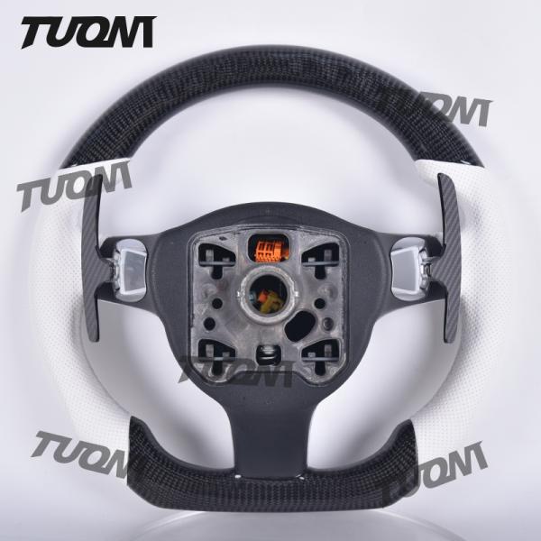 Custom Carbon Fiber Porsche Steering Wheel - Stylish Ergonomic Design