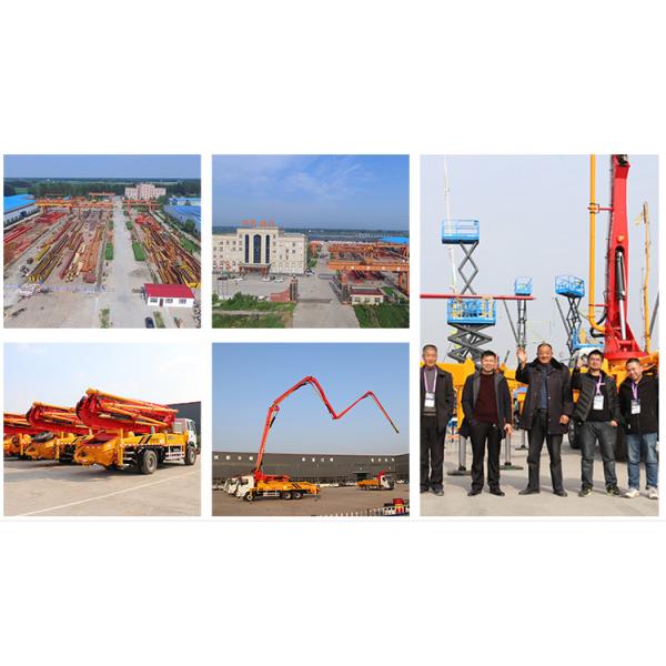 10 Ton Telescopic Boom Truck Mounted Crane and with Outrigger Span of 2280-5580mm
