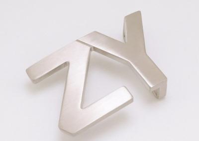 35MM Custom Letter Style Lightweight Stainless Steel Smooth Metal Belt Buckles For Straps