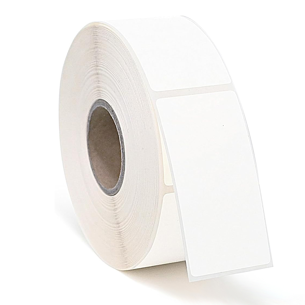1 x 2 Inch Thermal Dissolvable Labels Food Storage Labels for Containers