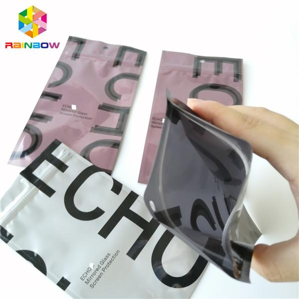 Aluminium Foil k Packing Bags Three Sided Sealed Plastic Empty Tea Pouch