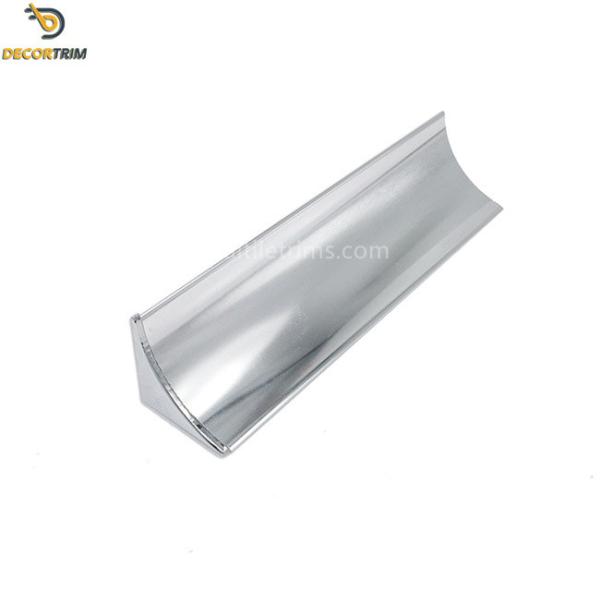 40mm Metal Internal Edge Tile Trim , Internal Corner Trim For Tiles 2.5m Length
