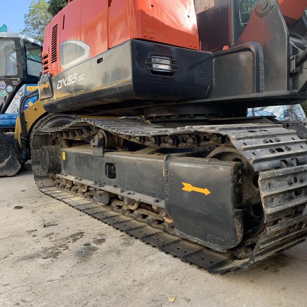 Использованный мини экскаватор Doosan DX55 DH80 оригинальный Doosan DX75 DH80 DX55 с 36,2 кВт