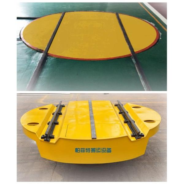 20m/Min Material Handling Turntable 360 Degree Free Rotation Turnplate On Rail Archives