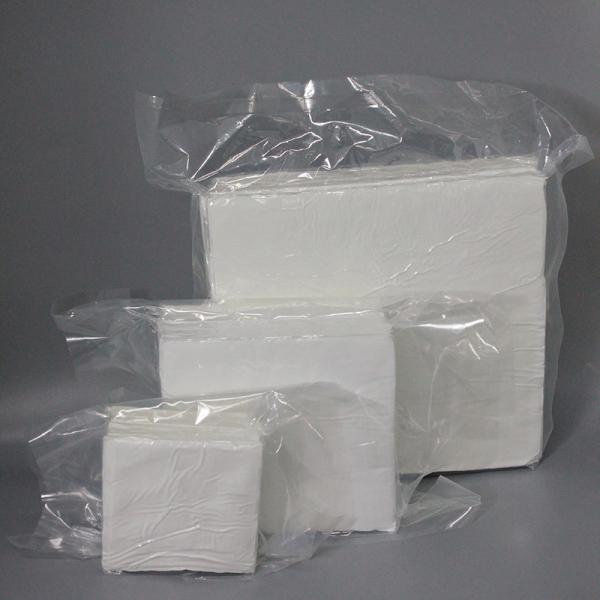4Inch Highly Absorbent 195 G/Gsm Microfiber Cleanroom Wiper For Electronic Workshop